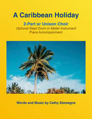 A Caribbean Holiday  Unison/Two-Part choral sheet music cover Thumbnail